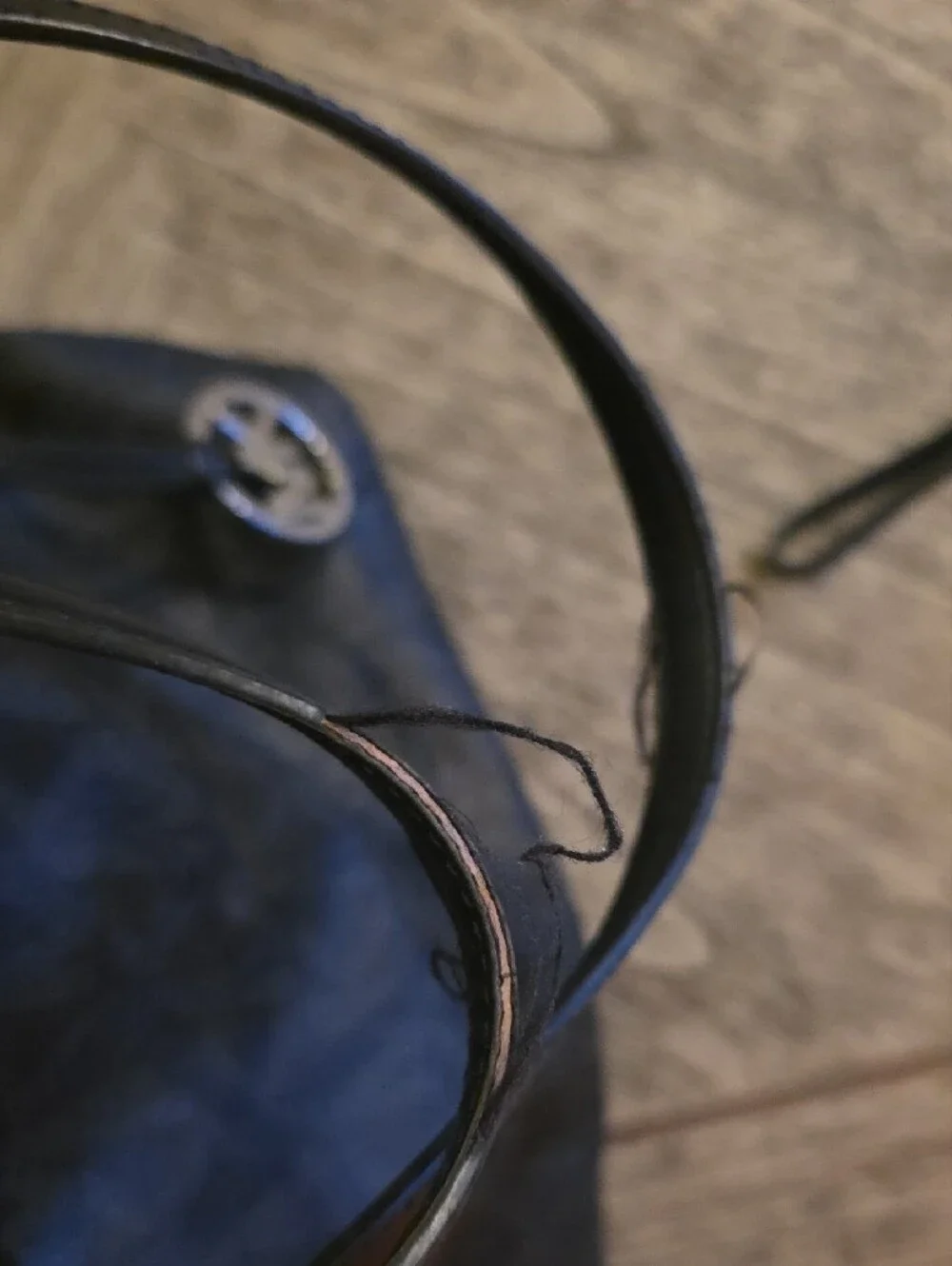 Michael Kors Black Pebbled Leather Tote with MK Logo Charm